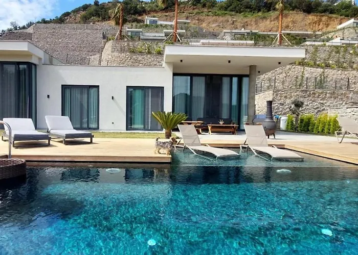 Luxury Villasea View And Private Pool * Bodrum