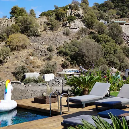Luxury Villasea View And Private Pool 博德鲁姆