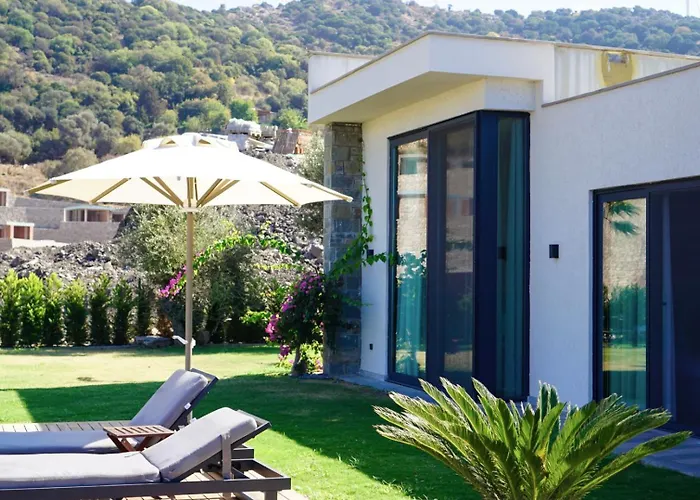 Luxury Villasea View And Private Pool * 博德鲁姆